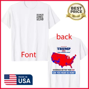 Funny QR President Trump 45 47 Trump Dancing Code 2025 T-Shirt - Picture 1 of 3