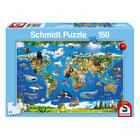 Schmidt Spiele Puzzle Lococo Tierwelt Kinderpuzzle Standard Kinder 150 Teile