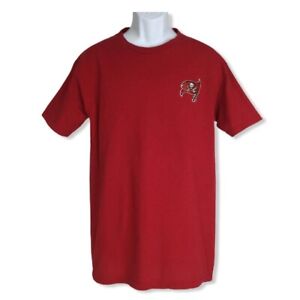 Adidas Shirt Tampa Bay Buccaneers Men Small Red T Shirt Vintage