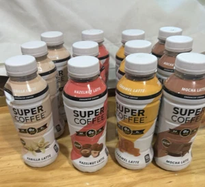 SUPER KAFFEE Eisflasche Kaffee 0g Zuckerzusatz 10g Eiweiß 70 Kalorien Sorte - Bild 1 von 6