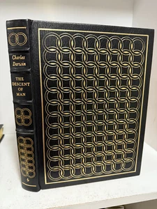 Easton Press The Descent of Man by Charles Darwin 100 Greatest Books - Picture 1 of 5