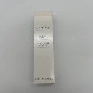 Mary Kay Medium Coverage Foundation Ivory 104 Normal/Oily -Gray Cap NIB - Picture 1 of 3