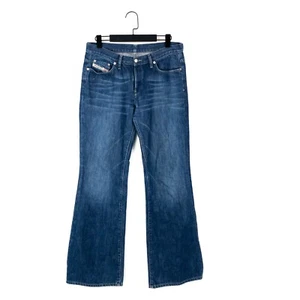 Diesel Blue Mid Wash Mid Rise Denim Bootcut Jeans  UK 12 - Picture 1 of 13