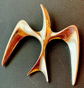 "Broche de pájaro Sarah Coventry vintage MCM AÑOS 70 2,25"" de ancho" - Imagen 1 de 3