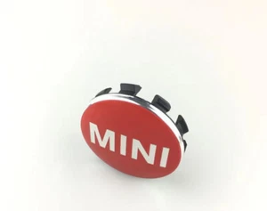 4pcs 56MM 2.2" MINI COOPER F Series Rims WHEEL CENTER CAPS BADGE EMBLEM RED - Bild 1 von 12