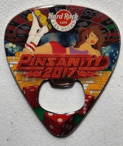 Limite Edition Hard Rock Cafe Las Vegas Pinsanity 2017 Soda Opener - Picture 1 of 3