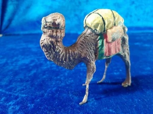 *PR1 Presepe vintage statuine  pasta gesso pastori capre pecore fontana asta 21 - Picture 1 of 5