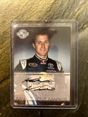 2011 Wheels  Authentics Premium Signatures Kasey Kahne Autograph 20/50 - Image 1 of 2