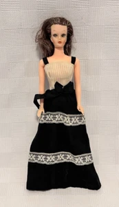 Vintage Eegee Annette Babette Brunette Barbie Bild Lilli Style Clone Doll - Picture 1 of 13