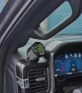 22 24 Ford F-150 F250 F350 Left Side Dash Air Trim 52mm Single Gauge Pod Mount - Bild 1 von 12