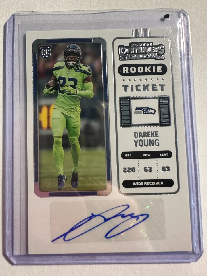 K104,139 - 2022 Panini Contenders #255A Dareke Young Auto RC - Image 1 of 1