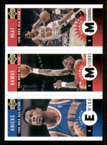 1996-97 Collector's Choice #M135 Alonzo Mourning/Dikembe Mutombo/Patrick Ewing - Picture 1 of 2