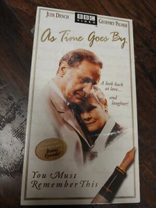 BRAND NEW As Time Goes By - You Must Remember This (VHS, 2003) Sealed Judi Dench - Imagen 1 de 3