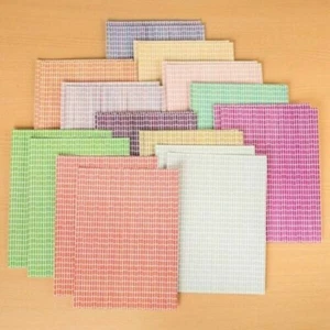 CLEARANCE 24 x A4 fogli di mattoni effetto parete lucida scheda lucida 260 gsm nuova - Foto 1 di 2
