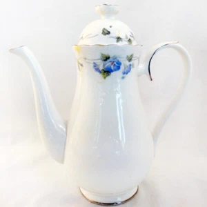 MORNING FLOWER by Royal Albert Coffee Pot made in England NEW NEVER USED - Picture 1 of 1