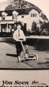 1926 Coldwell Electric Lawn Mower & American Gumwood Vintage Print Ad - Picture 1 of 5