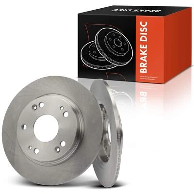 2x Rotores de freno de disco del lado del conductor y del pasajero traseros para Honda CR-Z 2011 2012-2015 Foto 1 de 4