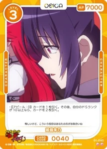 Tarjeta Himejima Akeno 01-040 N High School DxD Hero Osica JP - Imagen 1 de 1