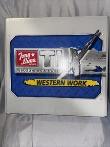 Tony Lama Boots 9.5D TLX Performance Waterproof Western Work - Picture 1 of 5
