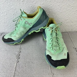On Cloud Shoes Women Teal Size 8.5 Lace Up Sneakers Athletic Hiking Running - Picture 1 of 7