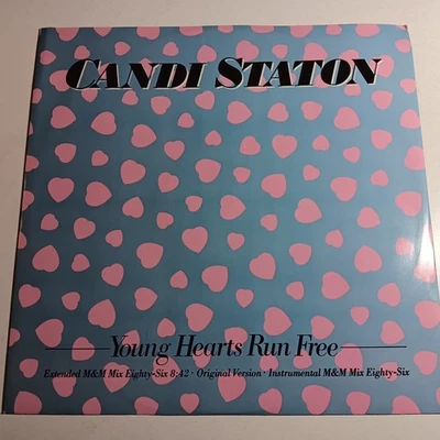 Candi Staton / Young Hearts Run Free 1986 12" VINYL / DISCO / EX / FAST POST - Image 1 of 3