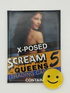Marktplatz Prod. 1995 Scream Queens 5 X-Posed Factory Sealed Pack - Rare - Bild 1 von 2