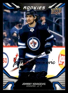 2022-23 Upper Deck MVP #240 Johnny Kovacevic Blue Script - Imagen 1 de 2