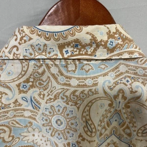 Men’s Dragon Fly Clothing Co Short Sleeve Button Up Shirt Size XL Paisley EUC - Picture 1 of 6