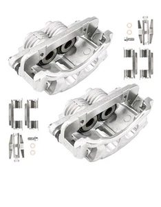 CarQuest Front Right & LEFT Caliper w/Bracket 18-B4723  18-B4722 NO CORE 22 - Picture 1 of 5