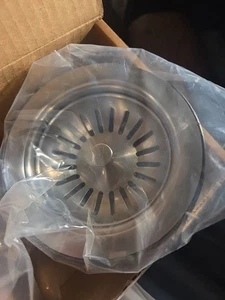 Newport Brass 122/15S Brasstech 122 Large Solid Brass Post Type Basket Strainer, - Picture 1 of 2