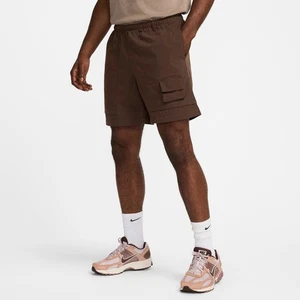 Nike Life Men's Loose Fit Camp Shorts Baroque Brown, L - Picture 1 of 6