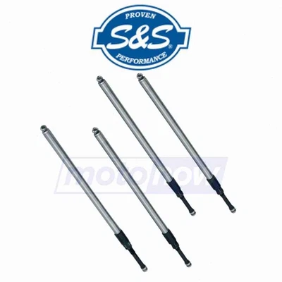 S&S Cycle Quickee Pushrod Kit for 1988-2003 Harley Davidson XLH1200 - Engine fj - Imagem 1 de 4