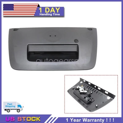 Textured Black Tailgate Handle w/Keyhole For Nissan Frontier 2013 2014 2015-2021 - Image 1 of 4