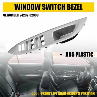 Front Driver Side Window Power Switch Panel For 2007-2010 Toyota Yaris 2008 2009 - Image 1 of 4