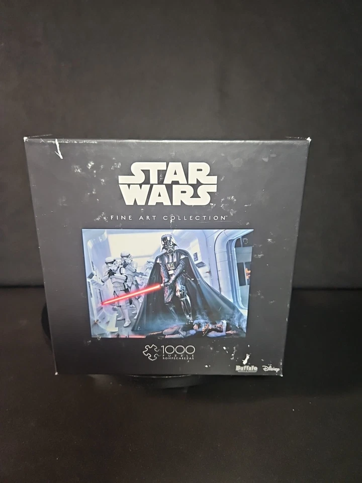 Rompecabezas Star Wars Buffalo "La llegada de Darth Vader" sellado de fábrica 1000 piezas Foto 1 de 4
