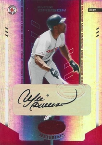 Autographed Andre Dawson Donruss card  HOF   /250 - Picture 1 of 1