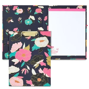 Floral Clipboard Folder with Notepad, Business Portfolio (12.75 x 9.7 in) - Picture 1 of 9