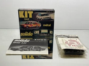 SOLIDO 5089 BMW E12 530 + CG HOBBY TRANSKIT -1:43- UNBUILT METAL KIT IN BOX - Bild 1 von 12
