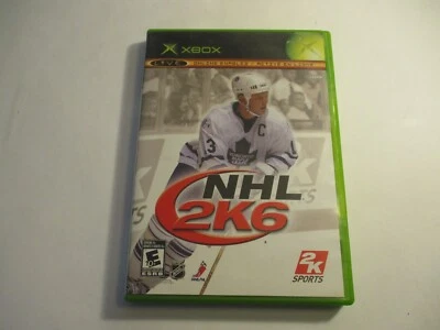 NHL 2K6 (Microsoft Xbox 360, 2005) missing Manual, Good Condition - Image 1 of 3