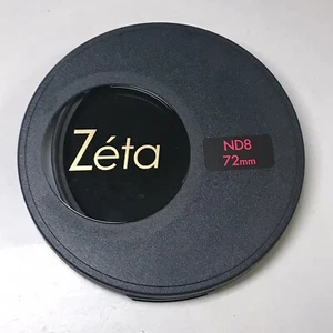 Kenko Nd Filter Zeta Nd8 72mm Light Amount Adjustment, MINT Condition - Picture 1 of 9