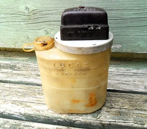 Original Lucas 5SJ Windscreen Washer Jet Fluid Bottle Jaguar Triumph Classic Car - Picture 1 of 8