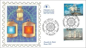 ARMADA DU SIECLE - ROUEN - 1999 - FDC - Imagen 1 de 1