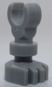 Lego 2x Parte del cuerpo de pierna esqueleto gris azulado claro - Imagen 1 de 1