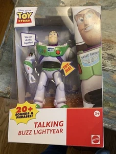 Disney PIXAR Toy Story Buzz Lightyear 7 Inch Talking Buzz (20+ Sounds) - Picture 1 of 2