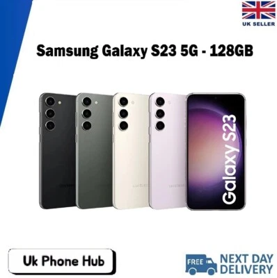 Samsung Galaxy S23 5G-128GB-Unlocked Android Smartphone-All colours - Image 1 of 4