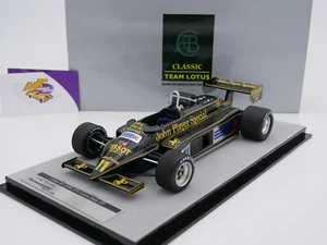 Tecnomodel TM18-170A # Lotus 87 JPS F1 GP Italia 1981 "Elio de Angelis" 1:18 - Imagen 1 de 5