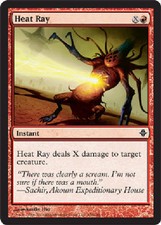 HEAT RAY FOIL Rise of the Eldrazi MTG Magic the Gathering Cards DJMagic