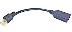 Genuine Matrox F16217-00 Mini DisplayPort mDP to DP Adapter Cable M9148 M9188 - Picture 1 of 3