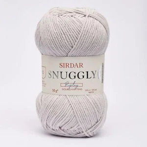 Sirdar Snuggly Replay Hilo De Tejer Doble 50G - 102 Surf's Up Plata - Imagen 1 de 1