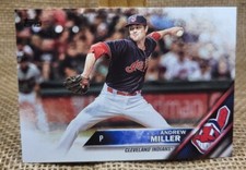 2016 Topps Update Andrew Miller Baseball Card US42 Indians FREE S&H A8